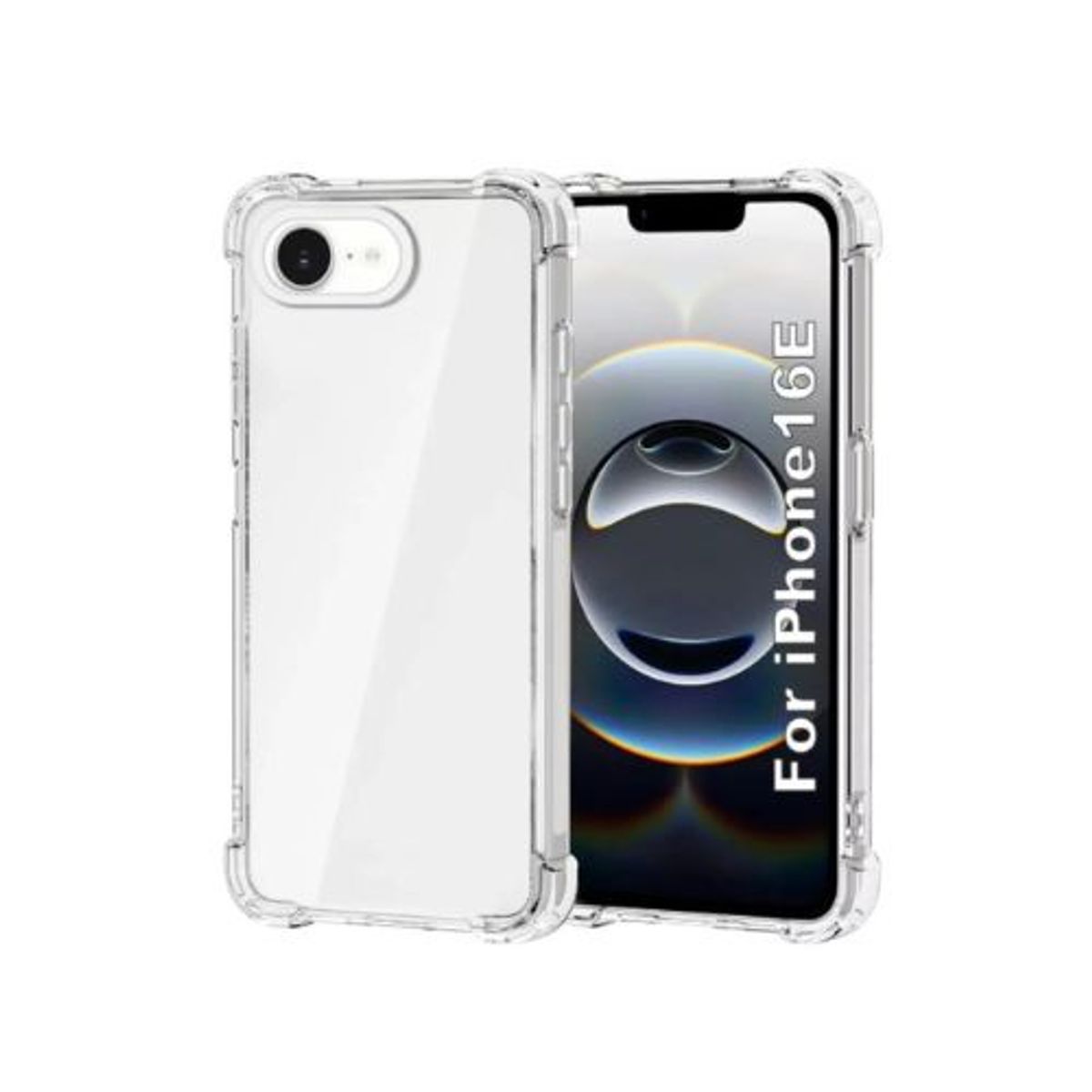 GENERICO - Carcasa para iphone 16e Transparente