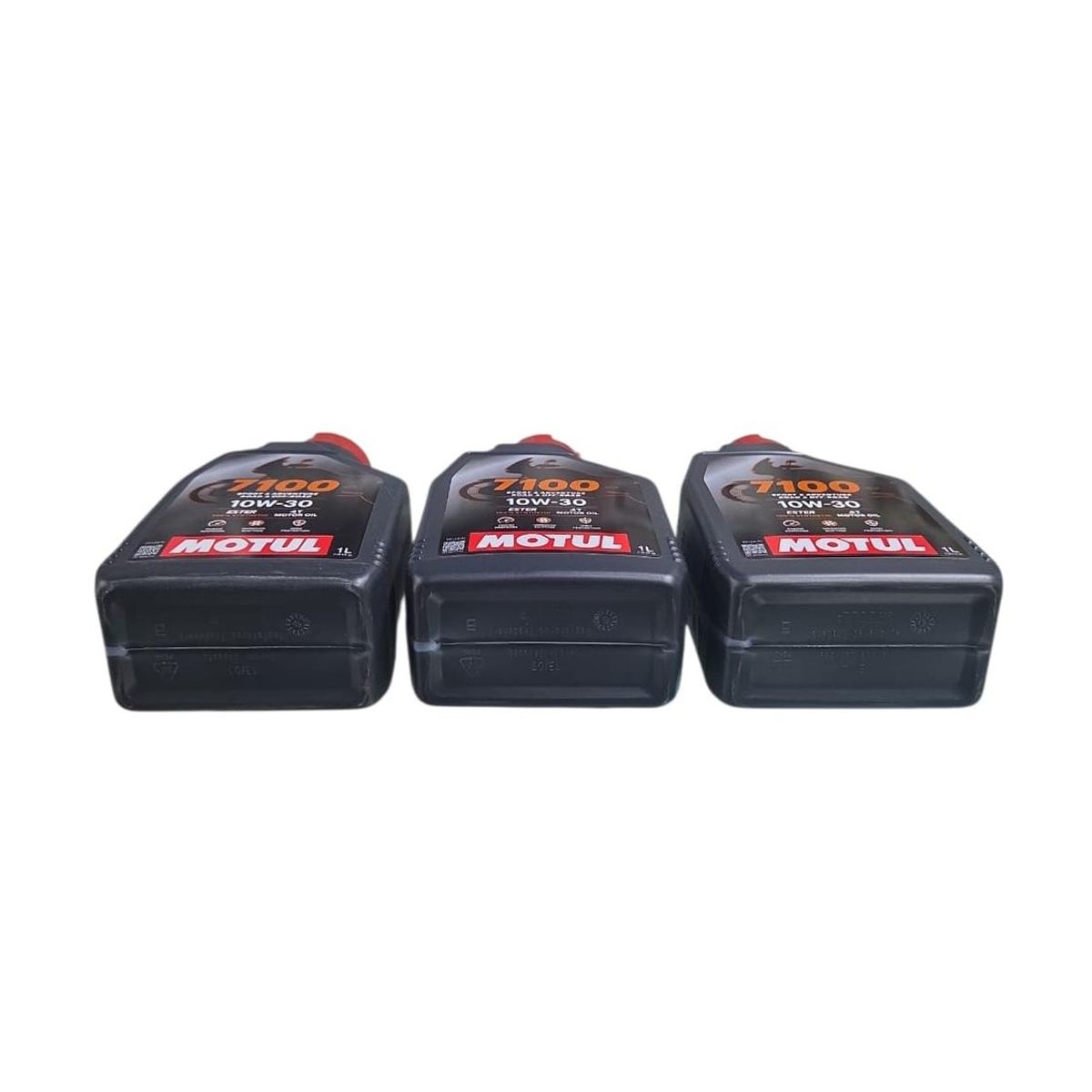 MOTUL - Pack 3L Aceite Moto y Cuatriciclos Motul 10w 30 Full Sintetico 4t