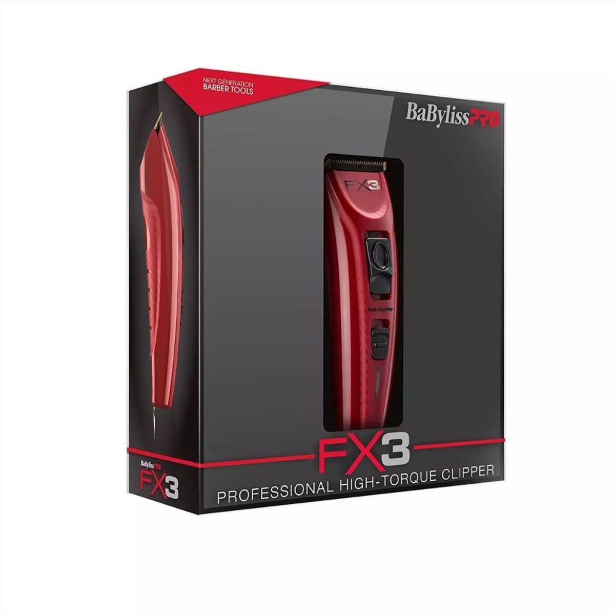 BABYLISS PRO - Cortadora De Pelo Profesional Babyliss Pro Fx3 Ferrari