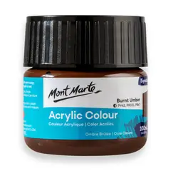 MONT MARTE - Pintura Acrílica 100ml Café Oscuro