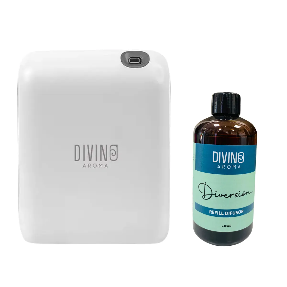 GENERICO - DIFUSOR DE AROMAS ELECTRICO Y RECARGA SENSACIONES DIVERSION