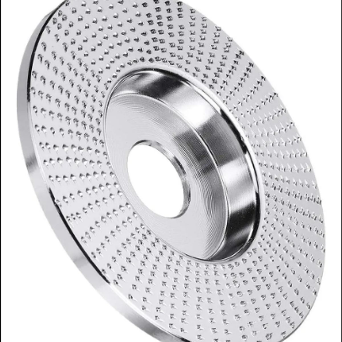 GENERICO - Disco Desgaste Plano Amoladora Lijado Para Madera 125mm Plateado