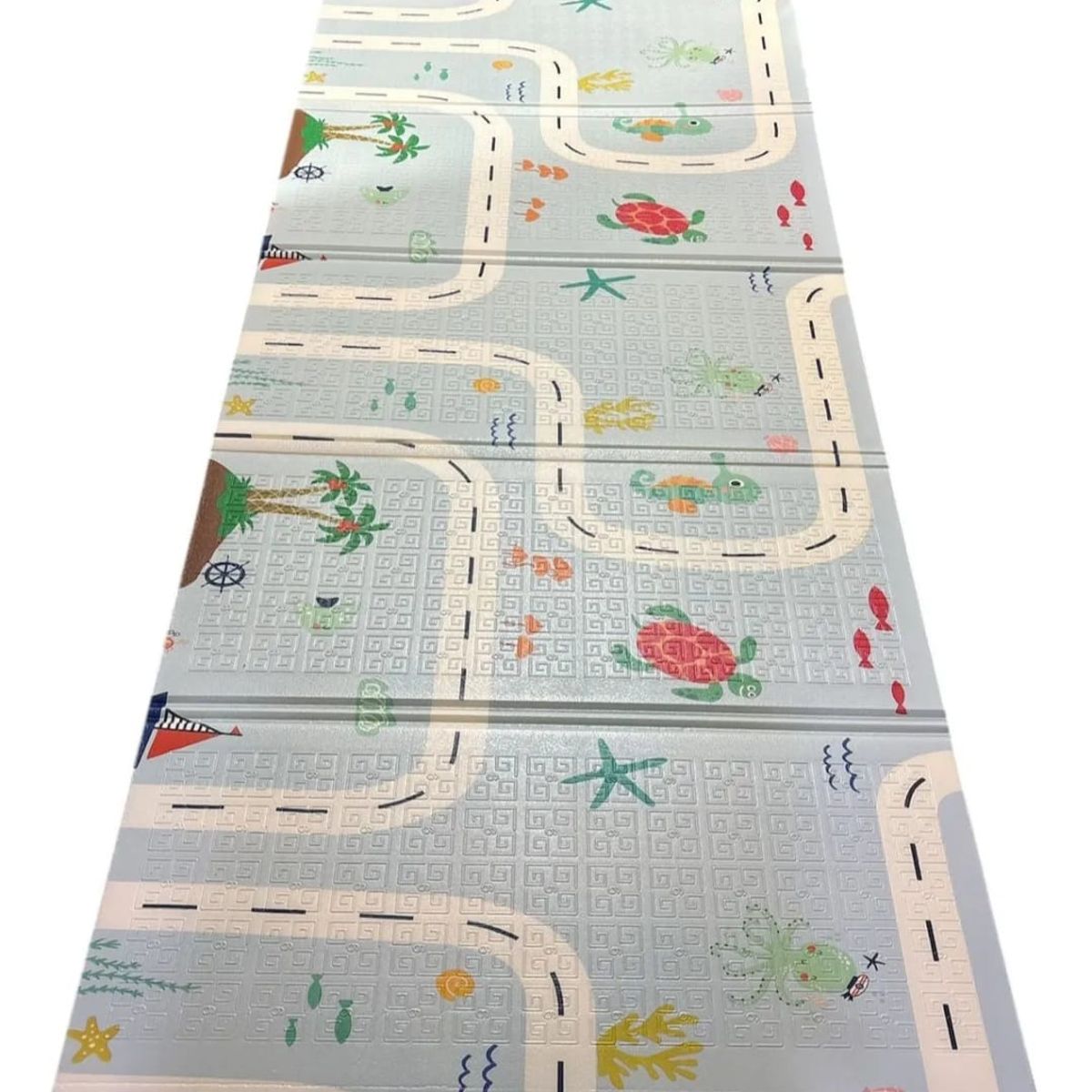 GENERICO - Alfombra Antigolpes Bebe Plegable Reversible medida de 150x180x1cm modelos variados