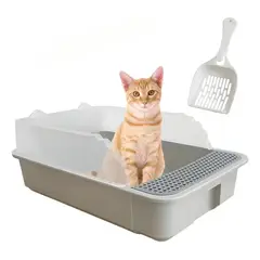 GENERICO - Arenero Abierto Grande Para Gatos