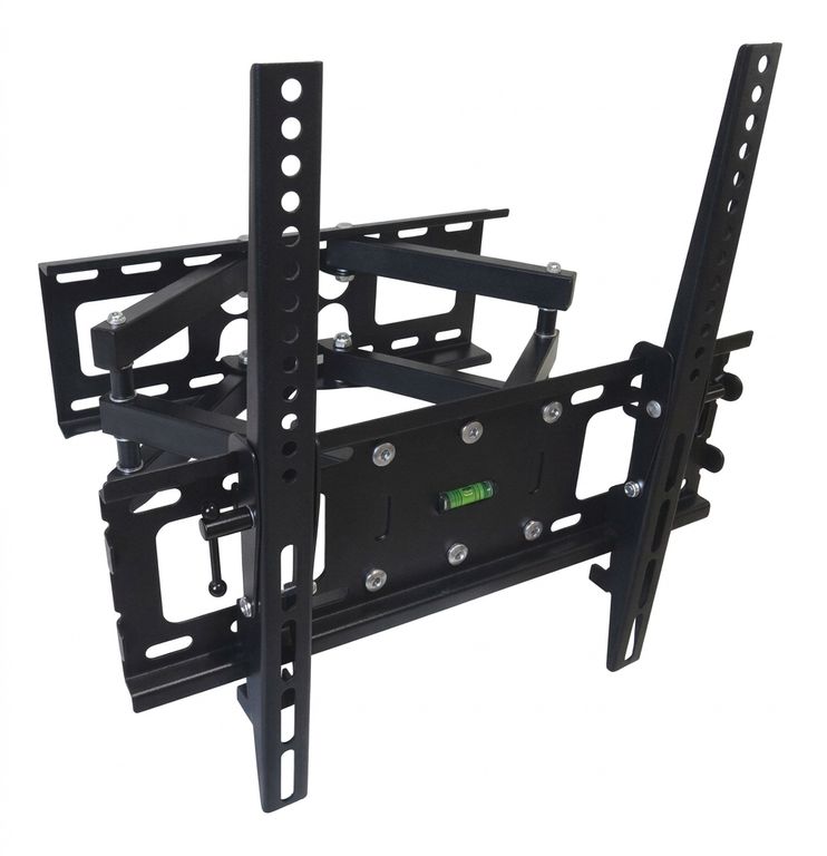 GENERICO Soporte de pared articulado de doble brazo para TV de 26 a 75