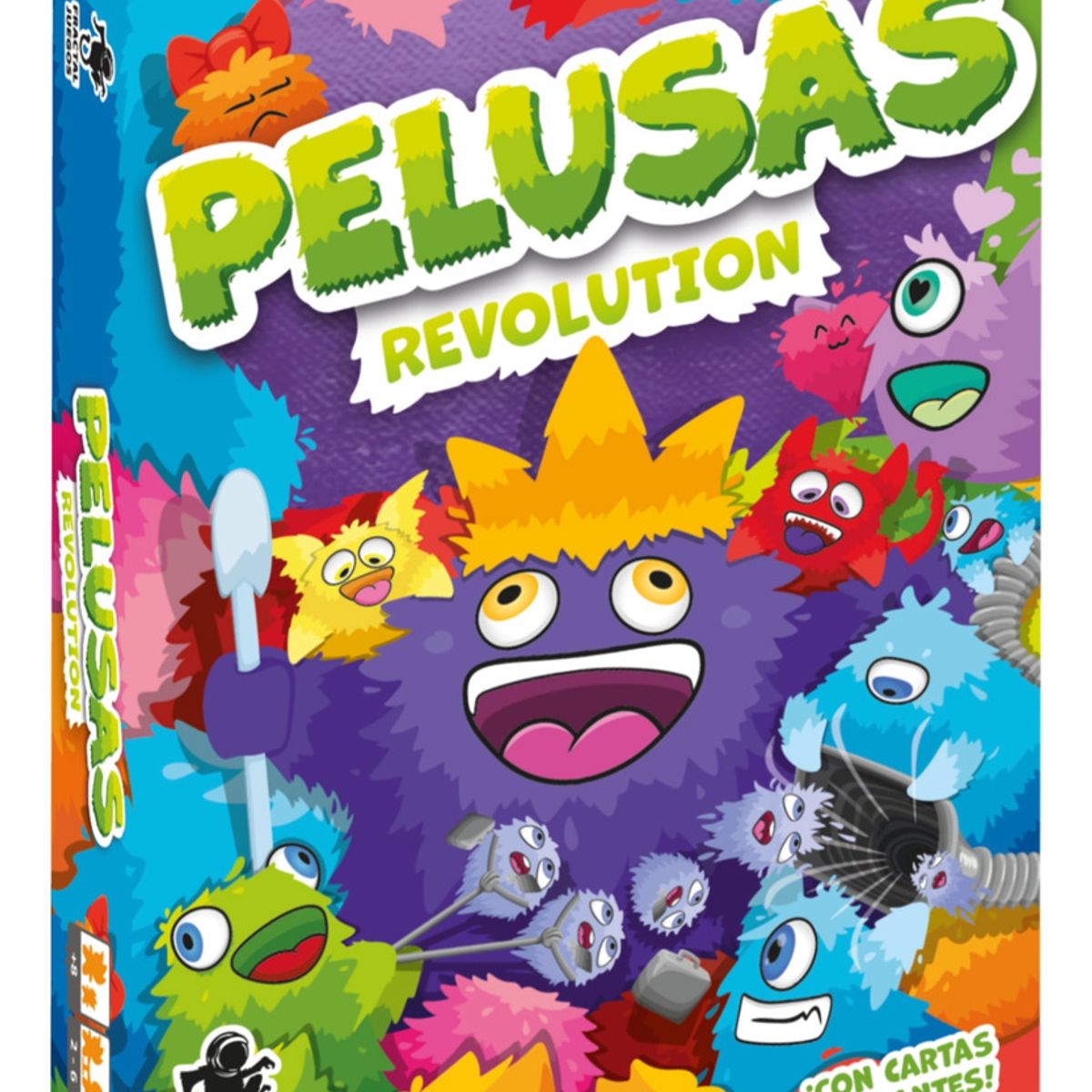 FRACTAL JUEGOS - Pelusas Revolution - Juego De Mesa - Español - Cartas