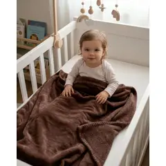 GENERICO - Manta Decorativa Nido Polar Extra Suave