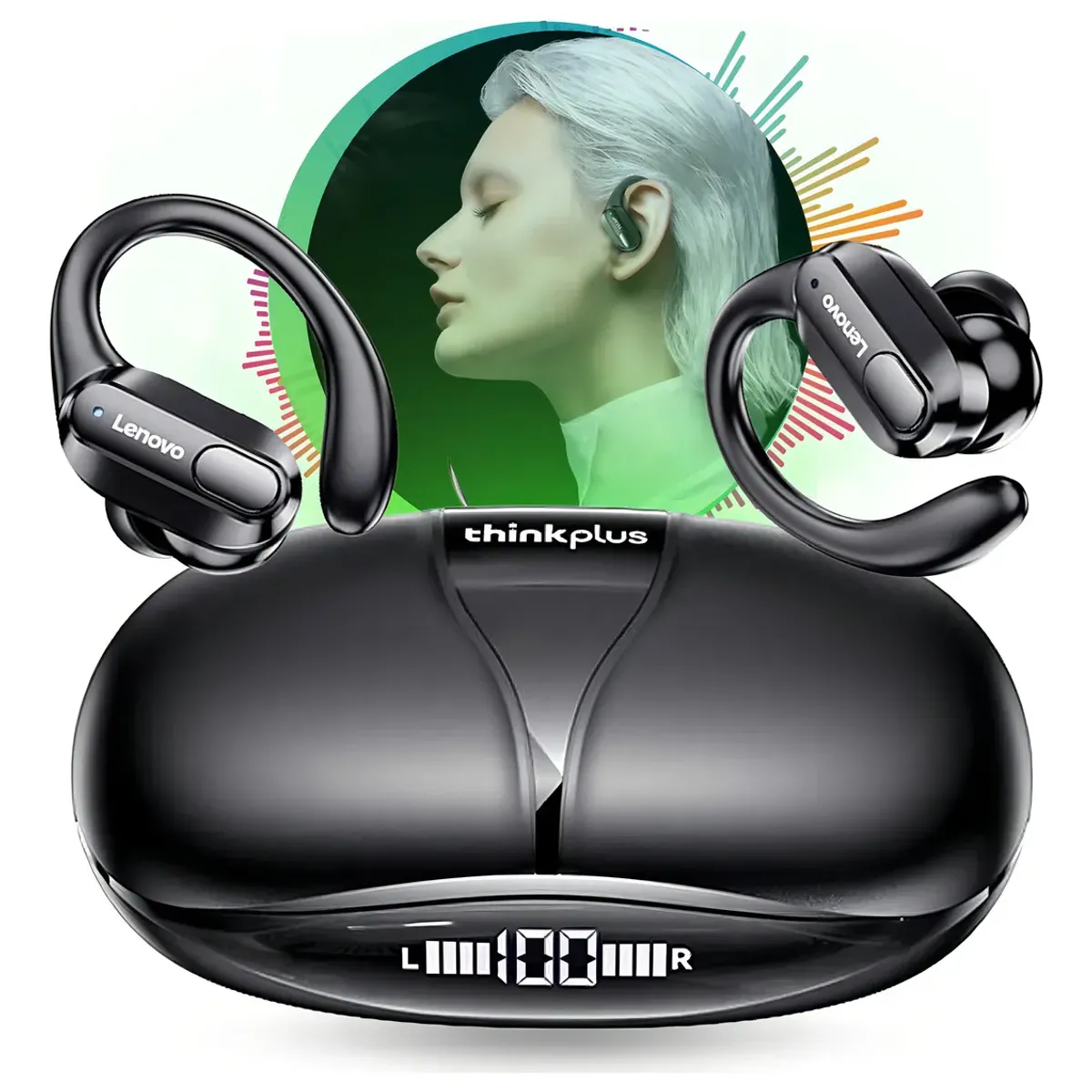 LENOVO - Auricular Lenovo Thinkplus Xt80 Running Bluetooth In Ear
