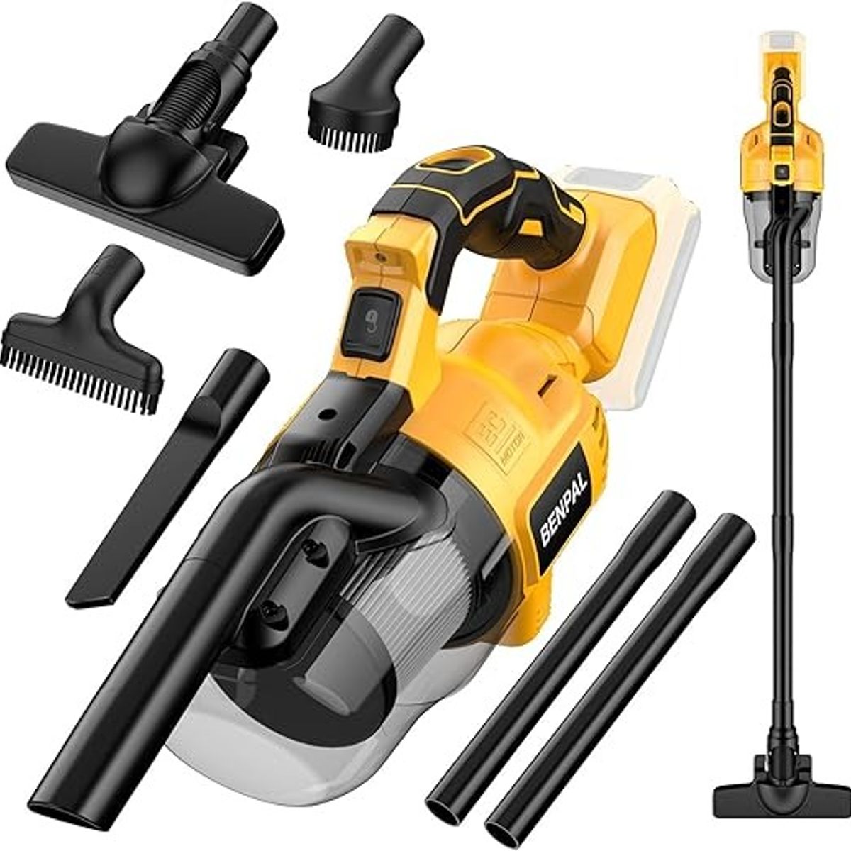 MOVI - ASPIRADORA ELECTRICA INALAMBRICA 5 EN 1 CON BATERIA