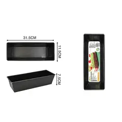 GENERICO - Molde Reposteria Rectangular Antiadherente 31Cm Cocina