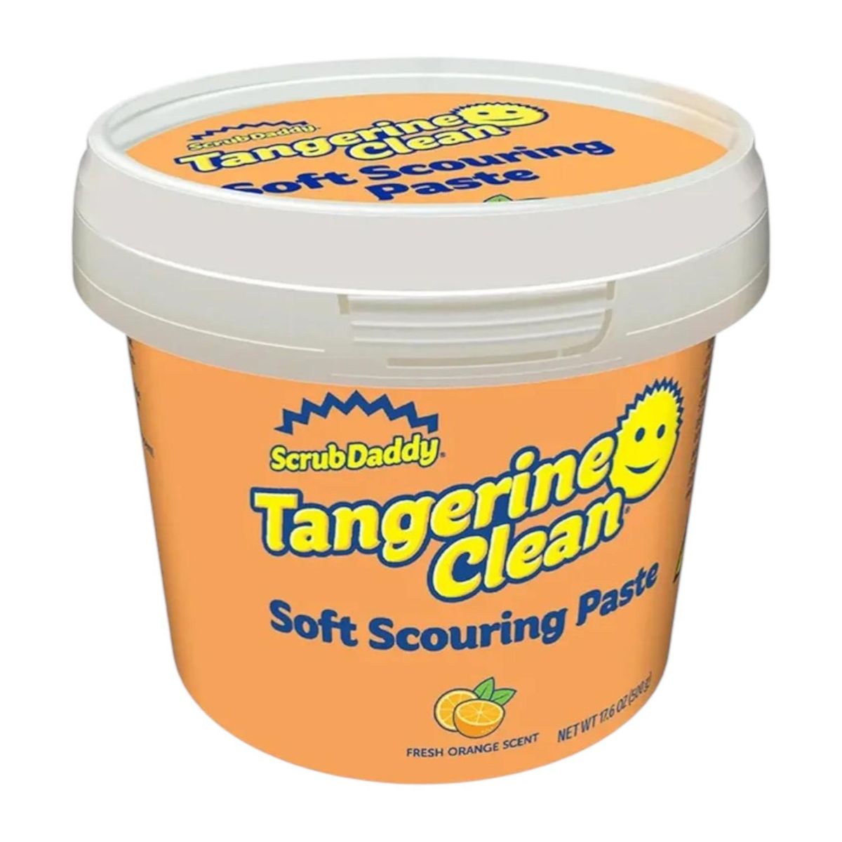 SCRUB DADDY - Scrub Daddy Pasta Limpiadora Tangerine Clean 500 Gr Multiuso