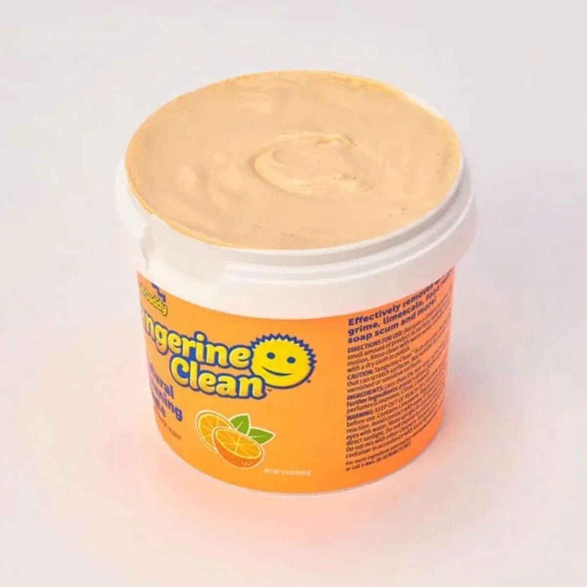 SCRUB DADDY - Scrub Daddy Pasta Limpiadora Tangerine Clean 500 Gr Multiuso