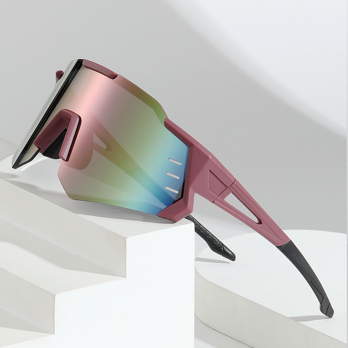 POLASUP - Lentes de Sol POLASUP Deportivos Polarizados UV400 Unisex pesca correr ciclismo marathon