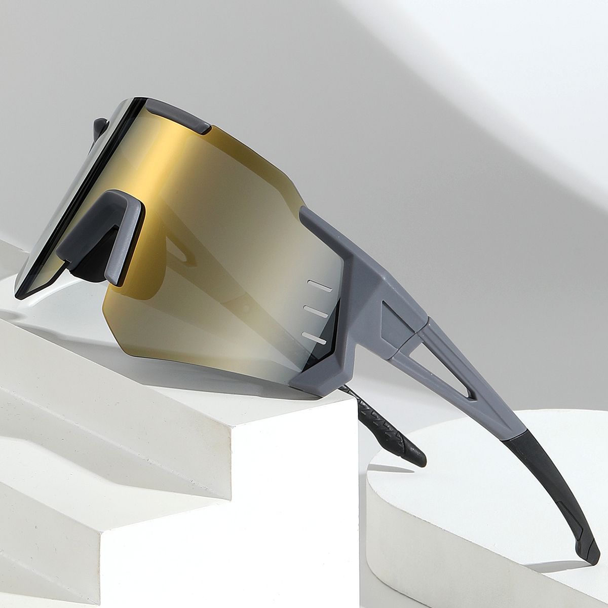 POLASUP - Lentes de Sol POLASUP Deportivos Polarizados UV400 Unisex pesca correr ciclismo marathon
