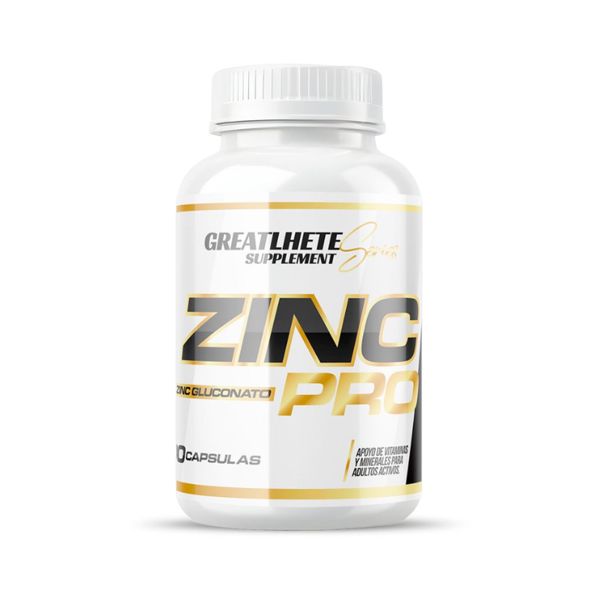 GREATLHETE - Zinc Pro 100 Capsulas Greatlhete
