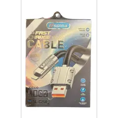 GENERICO - Cable Lightning 1 Metro Para Carga Y Datos Rápidos 5.1a