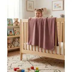 GENERICO - Manta Nido Polar 127x152 cm Textura Suave y Térmica