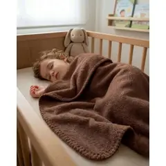 GENERICO - Manta Nido Polar 127x152 cm Textura Suave y Térmica