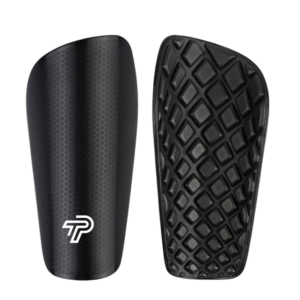 THE POW - Canilleras de Futbol Negro The Pow Talla L