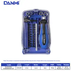 DANMI - Juego De Puntas Destornillador 29 Piezas