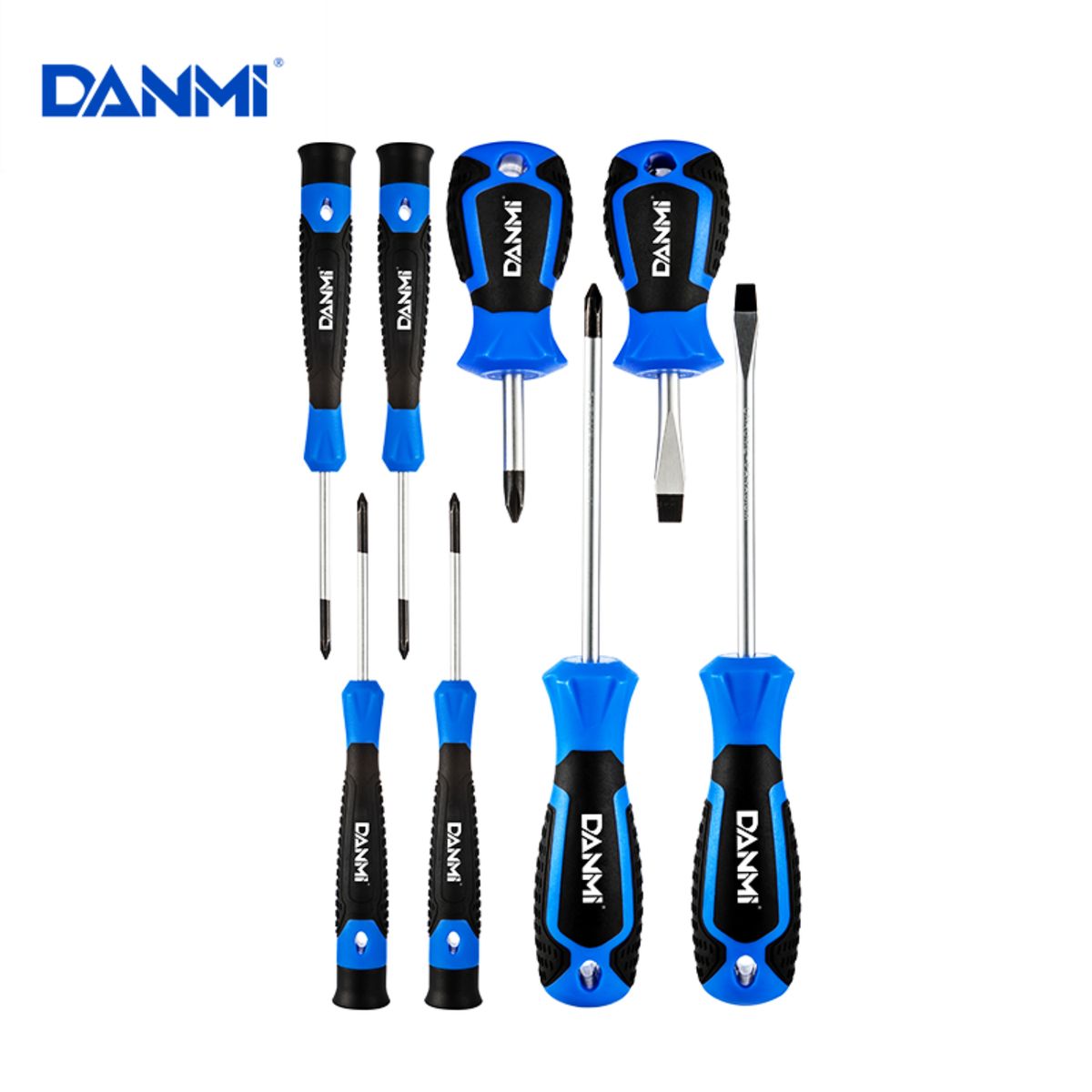 DANMI - Kit Set Juego Destornilladores 8 Piezas Danmi
