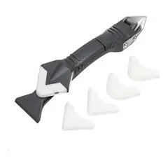 GENERICO - Herramienta 3 En 1 Para Silicona Removedor Sellador Raspador 288021