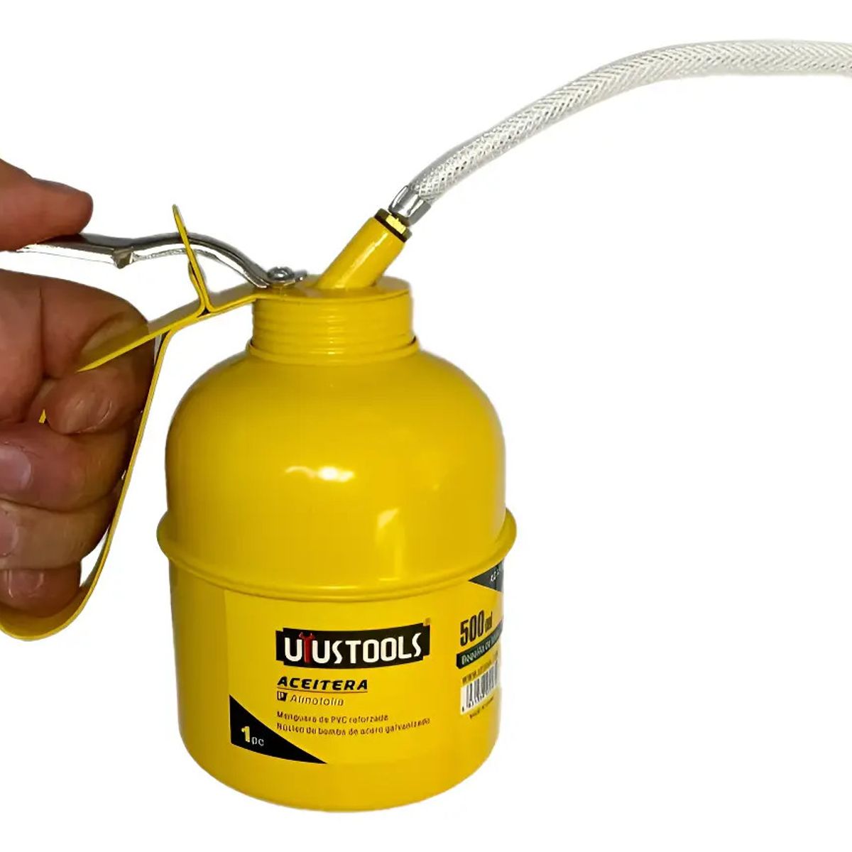 Aceitera Manual Manguera Flexible 500cc Profesional Aca500u, marca GENERICO - Foto Principal