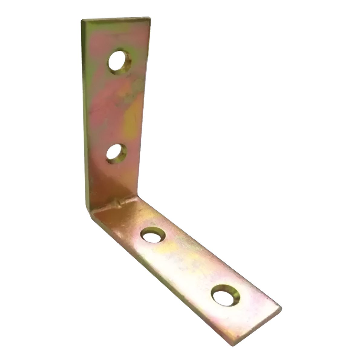 GENERICO - 24 Escuadra Esquina Plana Silla 2 PuLG Carpinteria 50x50 Color Metal - 338073