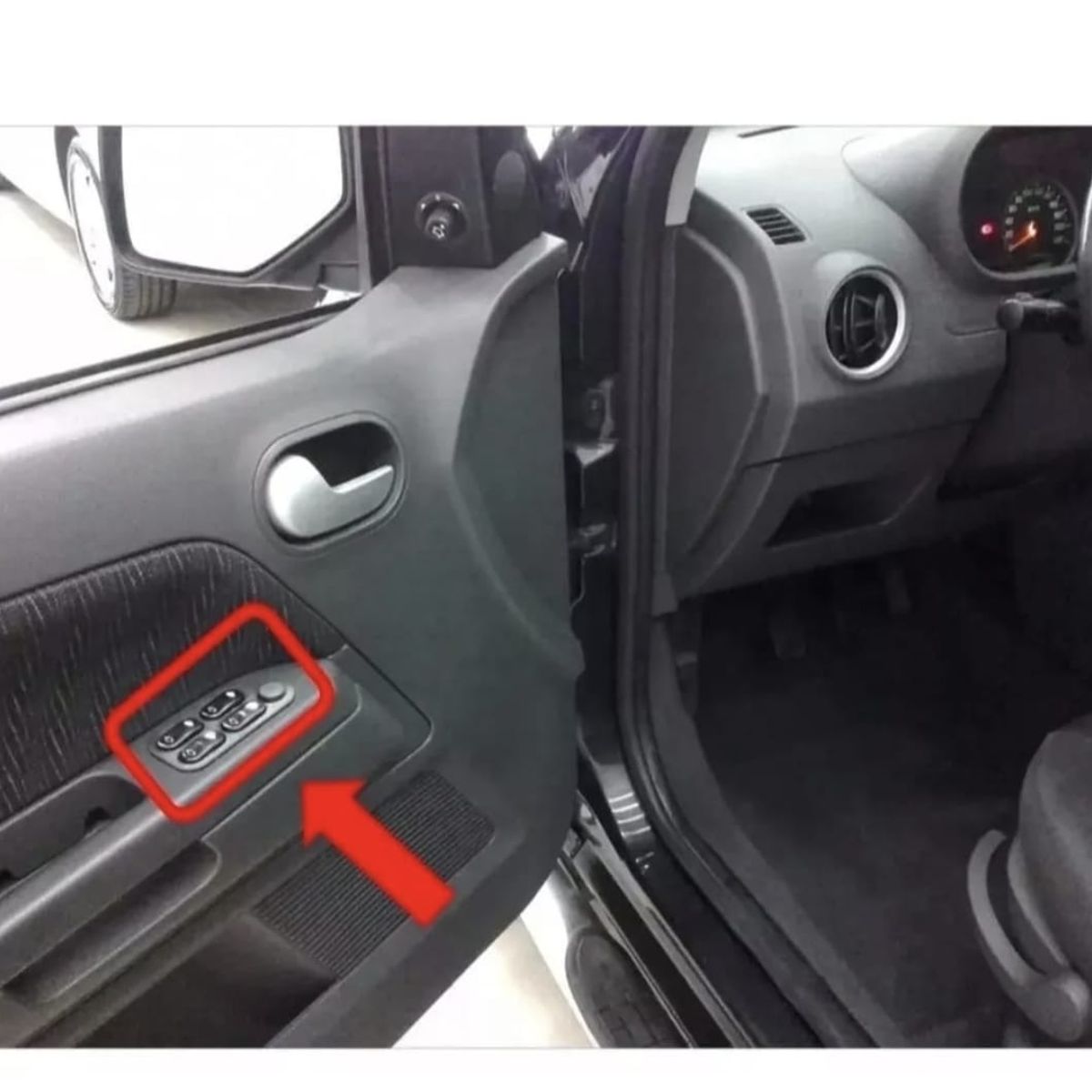 GENERICO - Botonera Alzavidrio Para Ford Ranger Fiesta Ecosport