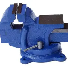 GENERICO - Tornillo De Banco Mecánico 3 Pulgadas Morsa Azul - 288012
