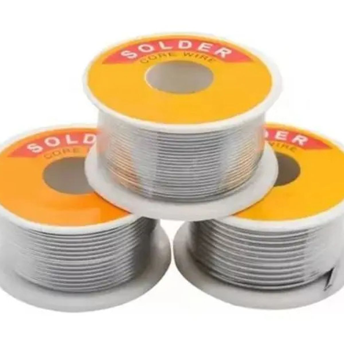 GENERICO - Pack 20 Soldadura De Estaño De 1mm En 4060 Rollo 100grs  288009