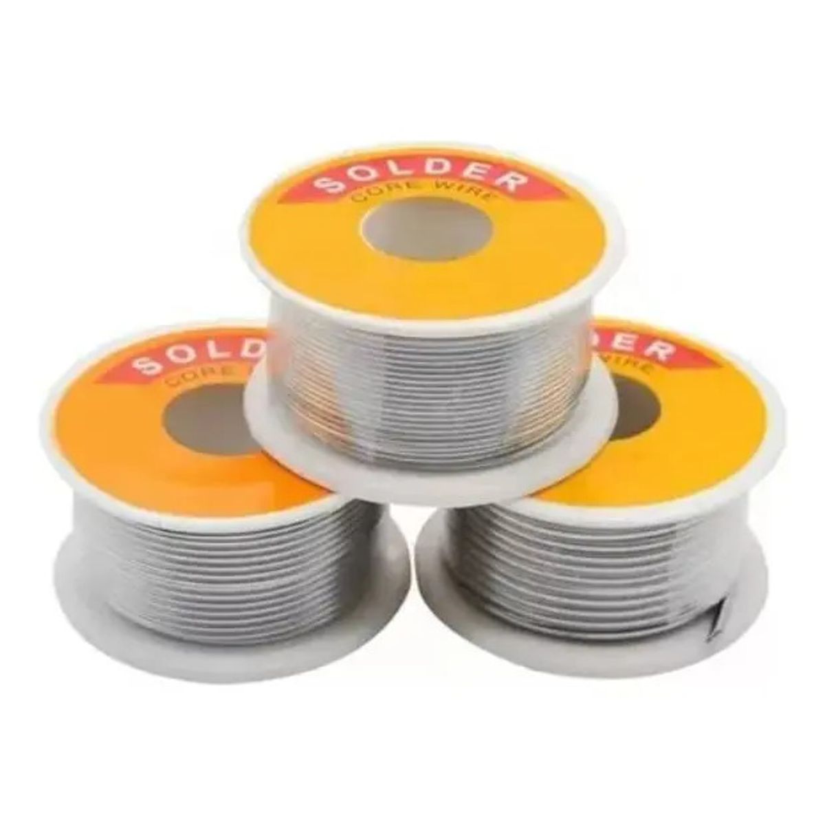 GENERICO - Pack 20 Soldadura De Estaño De 1mm En 4060 Rollo 100grs  288009