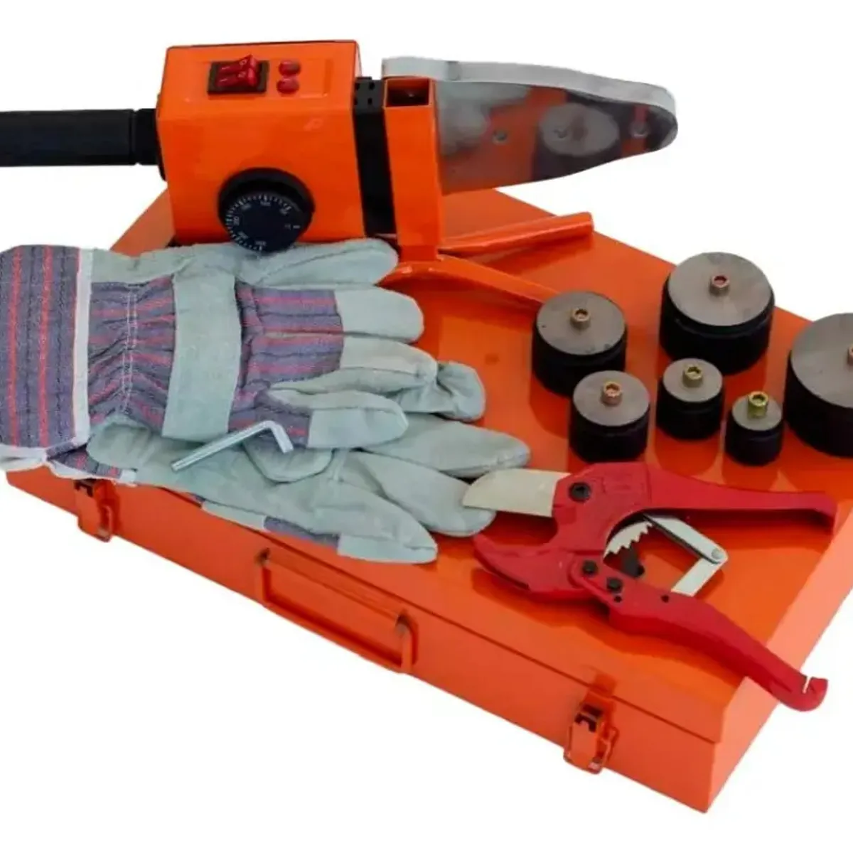 GENERICO - Kit Máquina Termofusora Ppr 1500w 20 - 63mm Analoga 287010