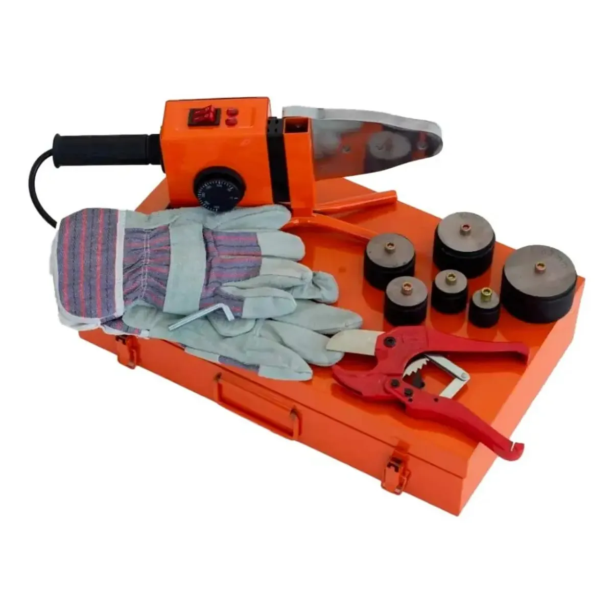 GENERICO - Kit Máquina Termofusora Ppr 1500w 20 - 63mm Analoga 287010