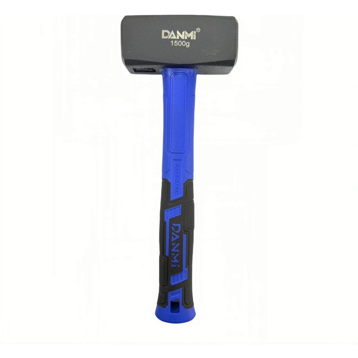 DANMI - Combo Martillo Mazo 1500g Mango Fibra De Vidrio Danmi