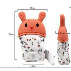 GENERICO - Guante Mordedor Rasca Encia Para Bebé