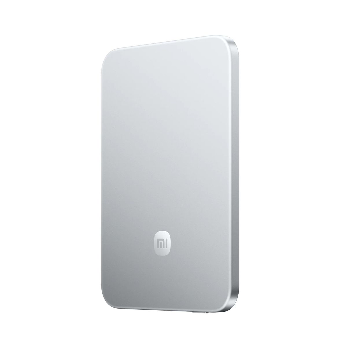 XIAOMI - Xiaomi UltraThin Magnetic Power Bank 5000 15W Glacier Silver