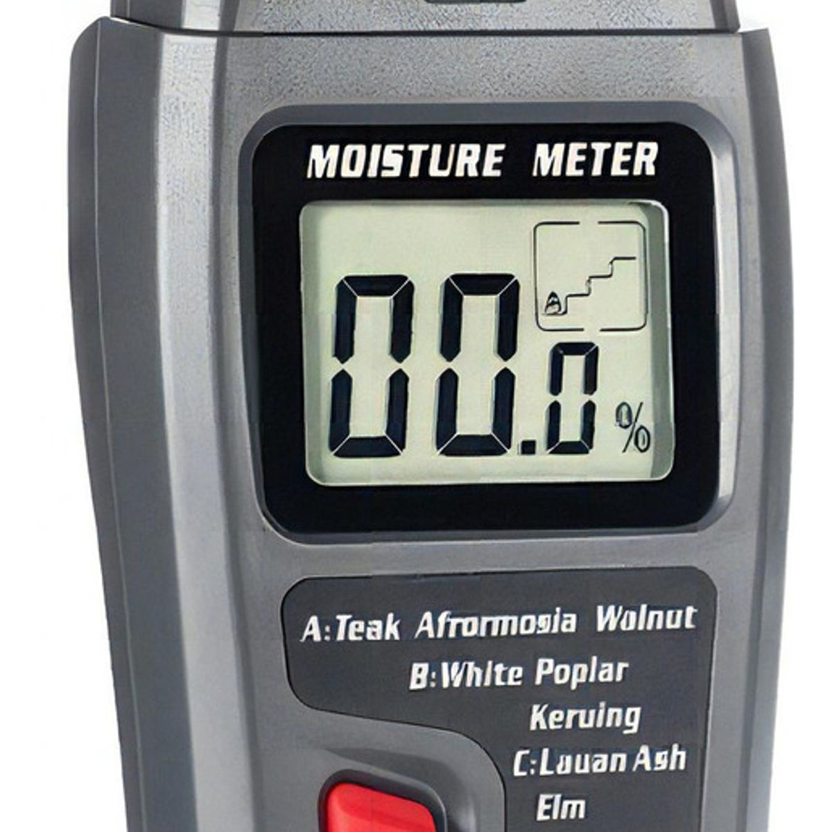 GENERICO - Higrometro Medidor De Humedad De Madera Digital Emt01