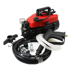 GENERICO - Hidrolavadora Industrial 2200psi 10 Lmin 2600w Autolavado Color Rojo - 271040 Frecuencia 50 Hz