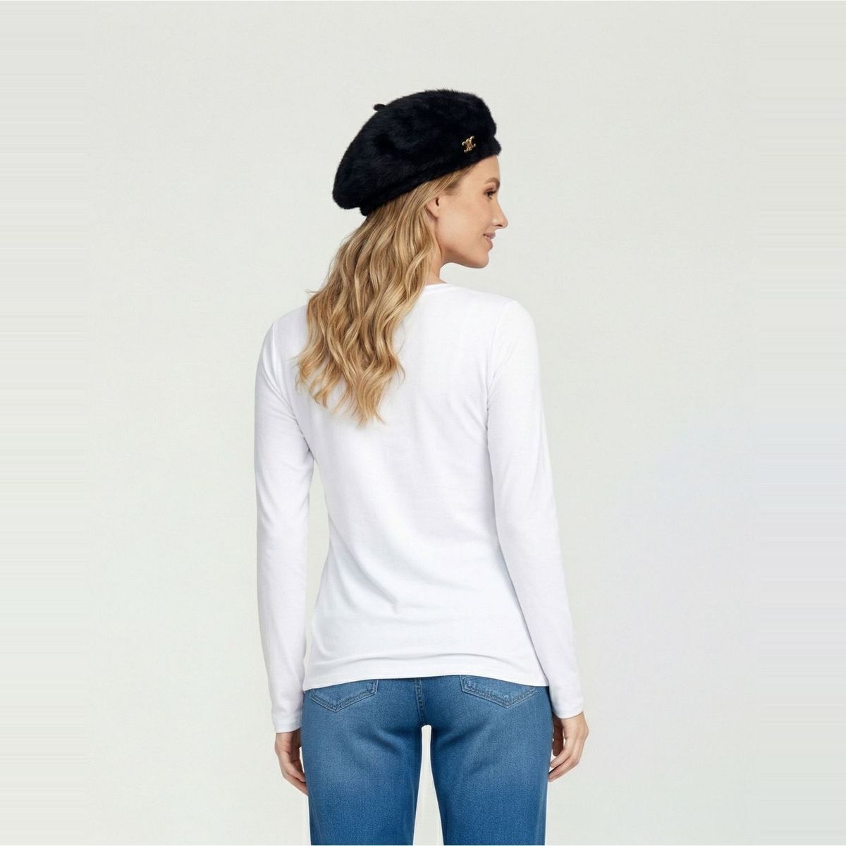 LINEATRE - Boina Mujer Amanda Negro Lineatre