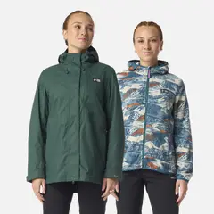 HAKA HONU - Chaqueta Mujer Corteza Esmeralda