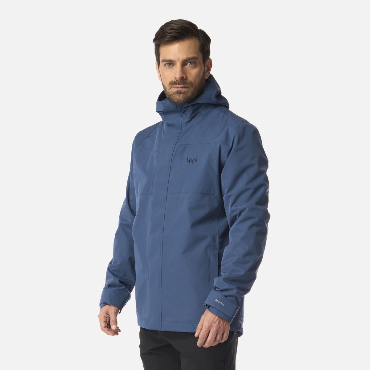 LIPPI - Chaqueta Hombre Tres Cruces Fusion-3 Hoody Jacket Azul Oscuro Lippi