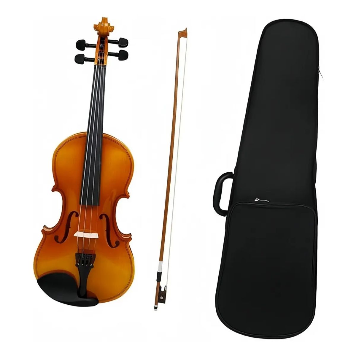 VIDA BUENAS - Violín 4‑4 Acústico Musical Con Estuche, Arco y Accesorios Vida Buenas