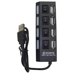 GENERICO - Cargador Port 2.0 USB 4 Puertos