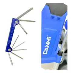 DANMI - Juego De Llaves Torx Perforadas T9 - T40 8 Pzas
