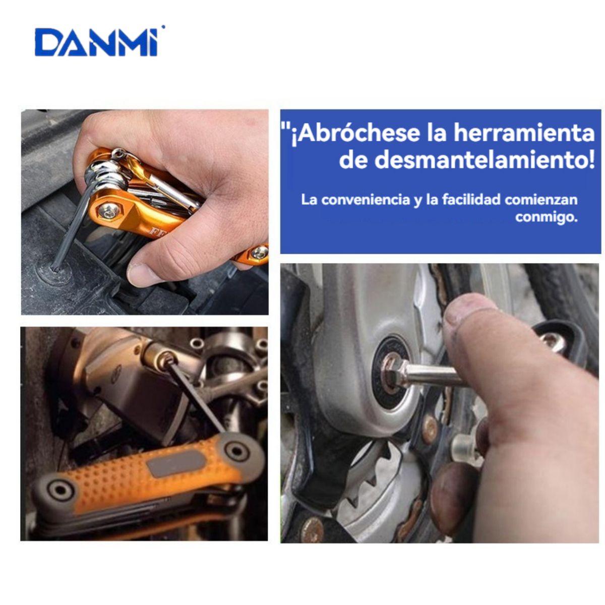 DANMI - Juego De Llaves Torx Perforadas T9 - T40 8 Pzas Danmi