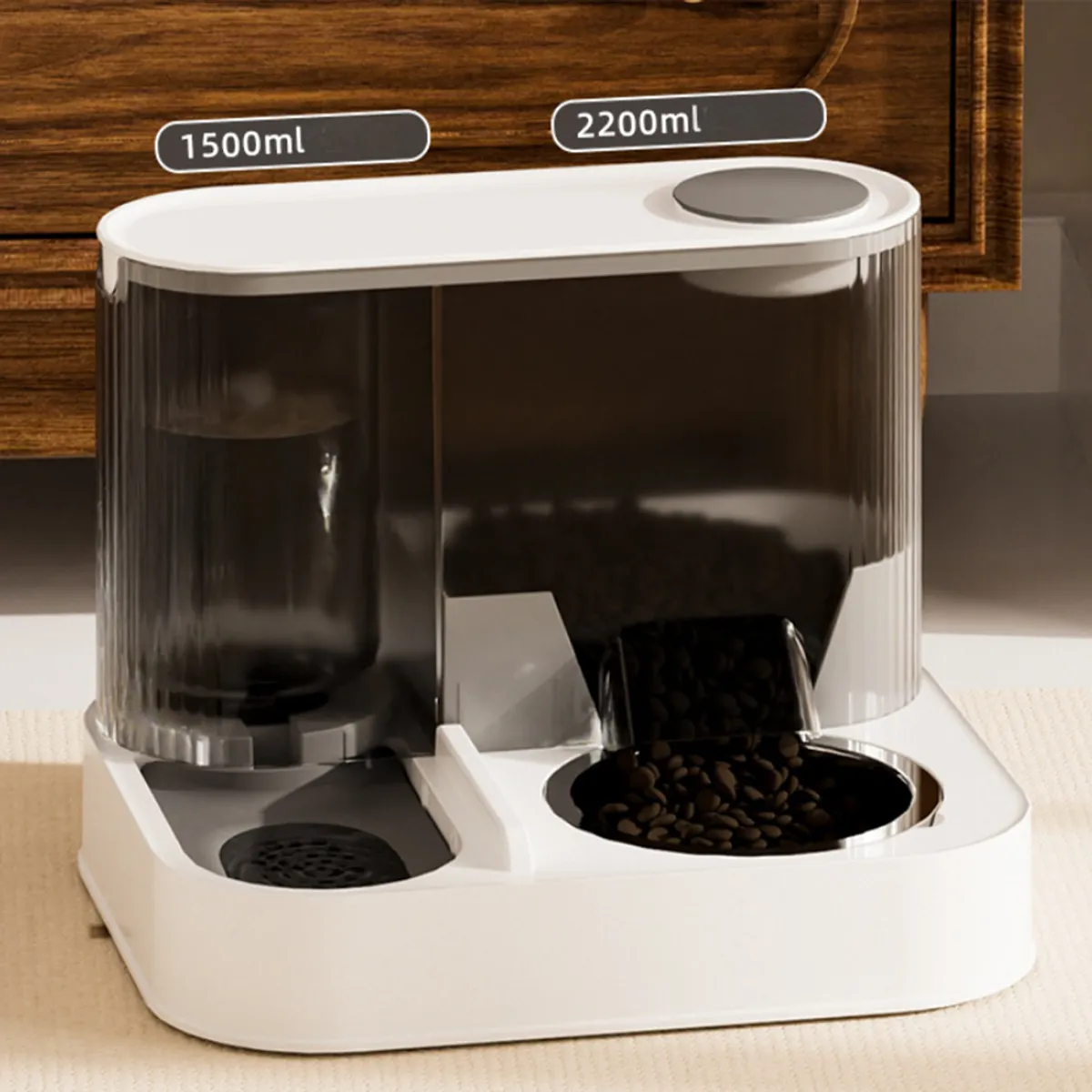 GENERICO - Dispensador Automático Agua Y Comida Mascotas Perros Gatos