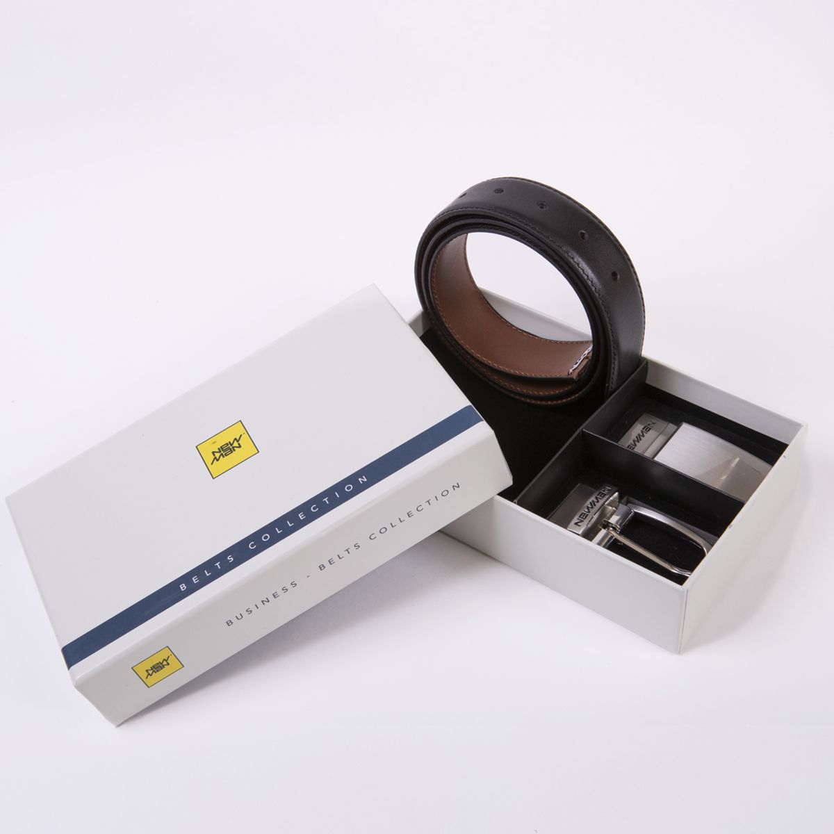 NEW MAN - Pack Cinturon Costa Black New Man