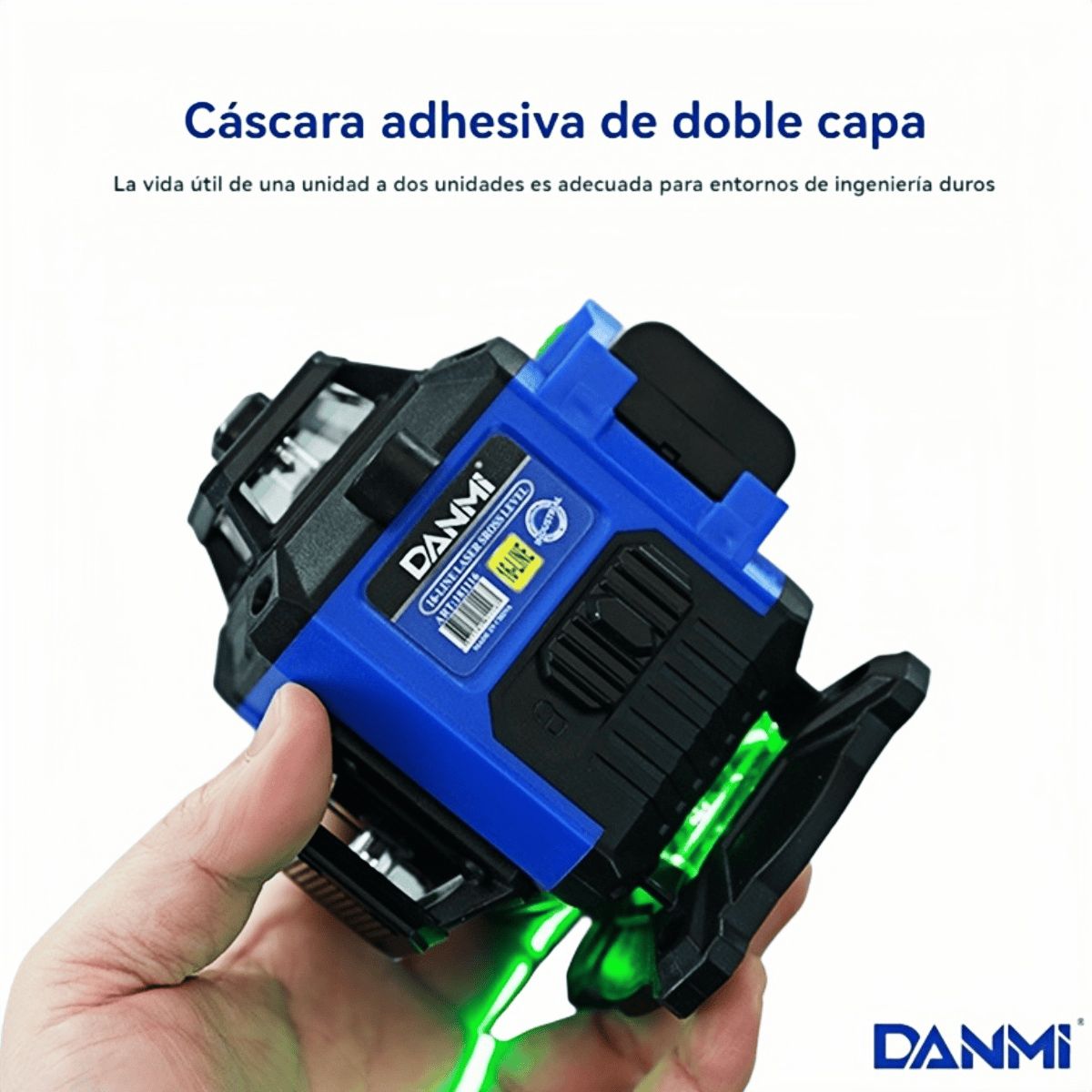 DANMI - Nivel Laser Profesional Autonivelante  2 Lineas Danmi