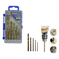 DANMI - 5 Uds Brocas Helicoidales 3-8mm Herramienta De Carpintería